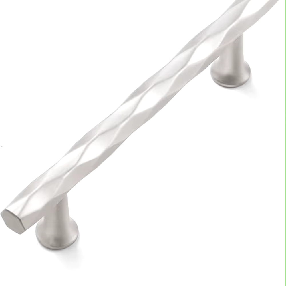 Elegant Brushed Nickel Cabinet Handles 5pk
